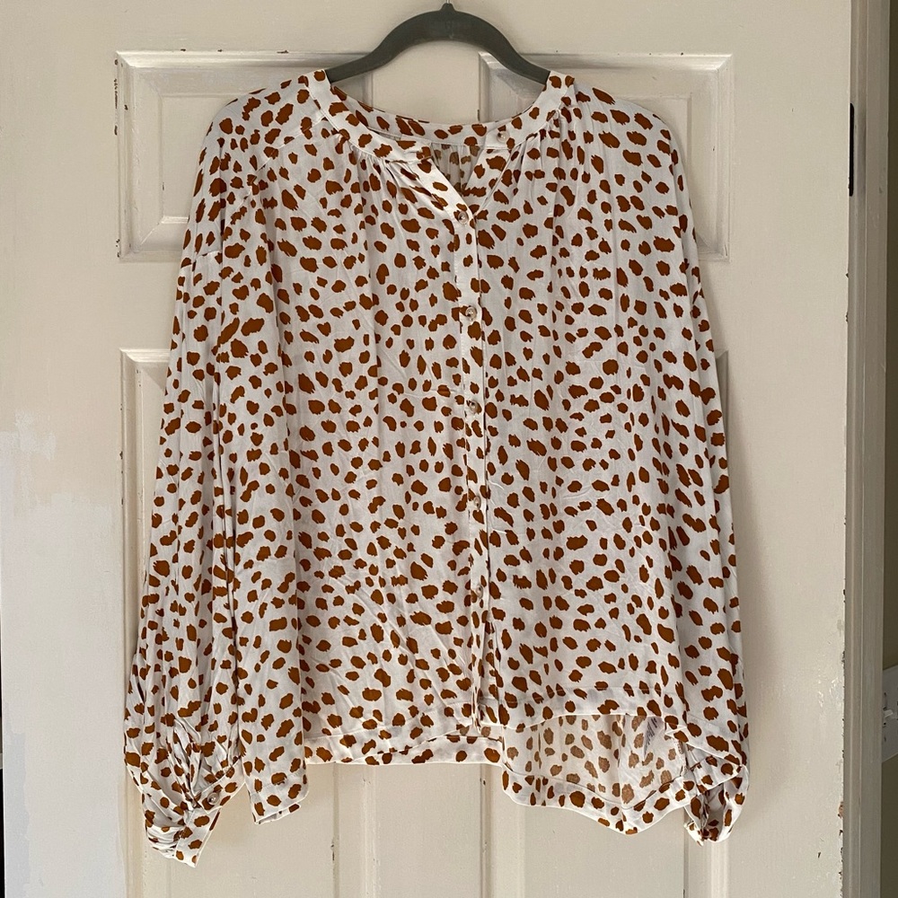 Vici Collection Print Top - image 5